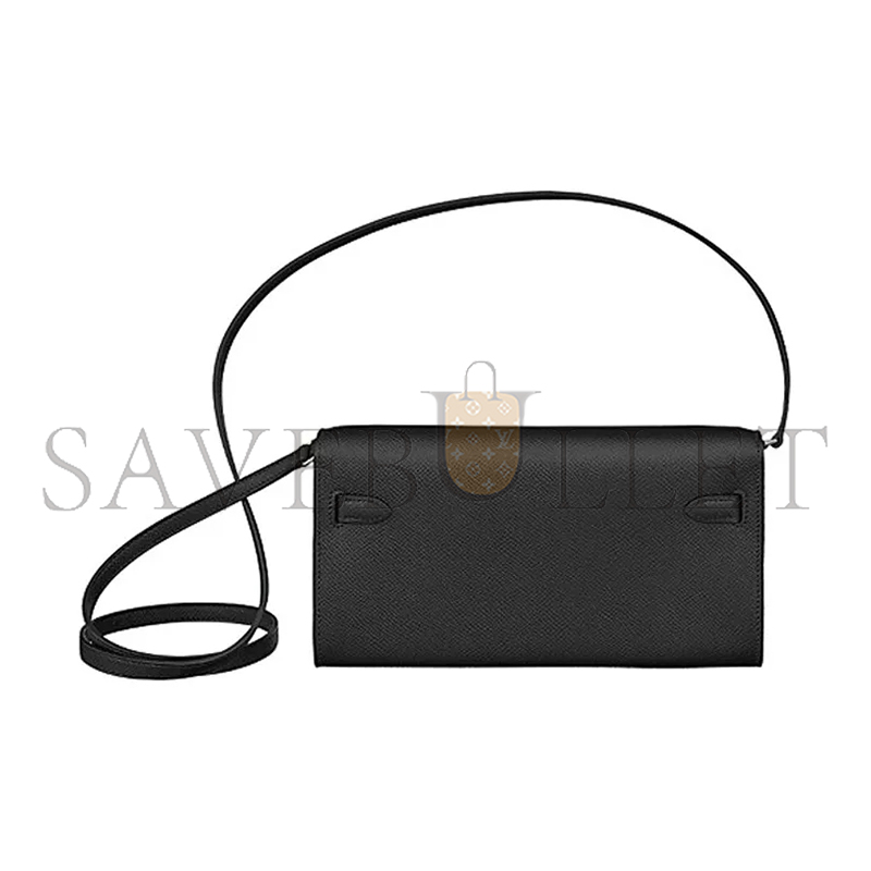 HERMES MASTER KELLY CLASSIQUE TO GO WALLET EPSOM H080253CK89 (20*12*2cm)
